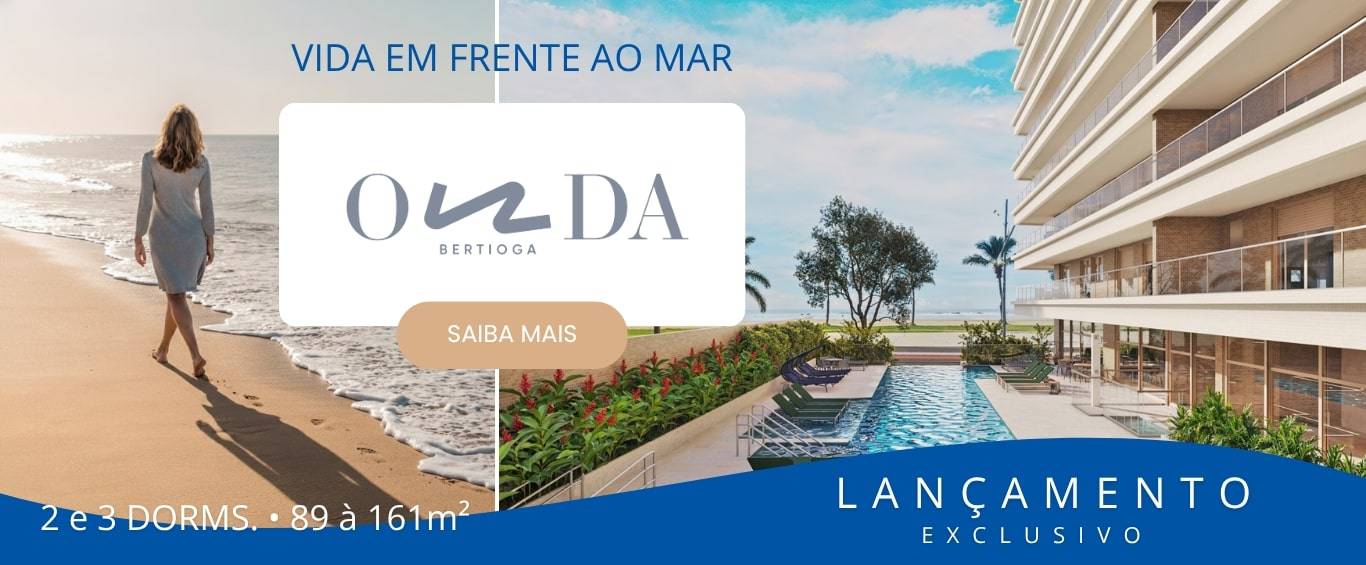 Apartamentos em Bertioga - Onda